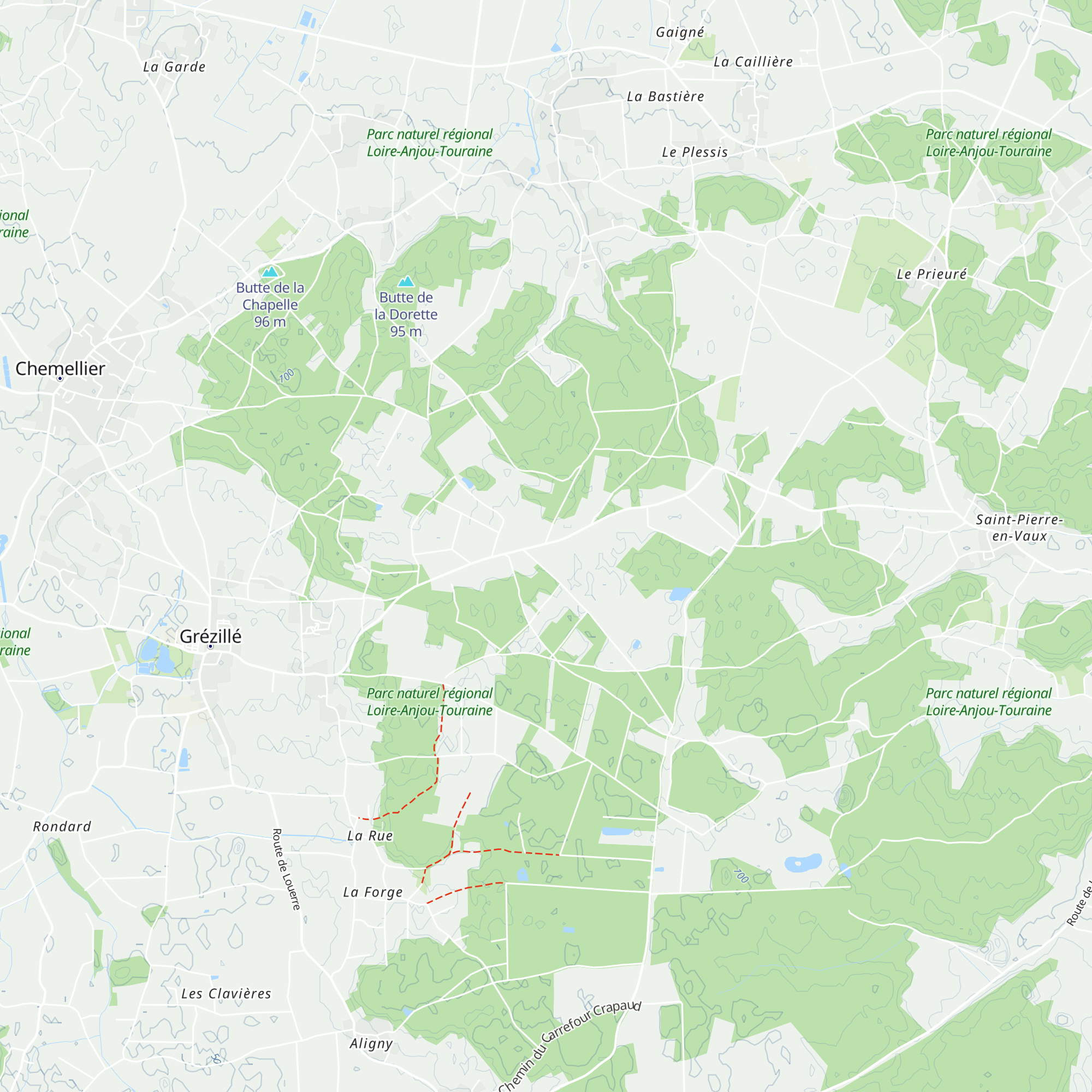 Cabane de vigne map