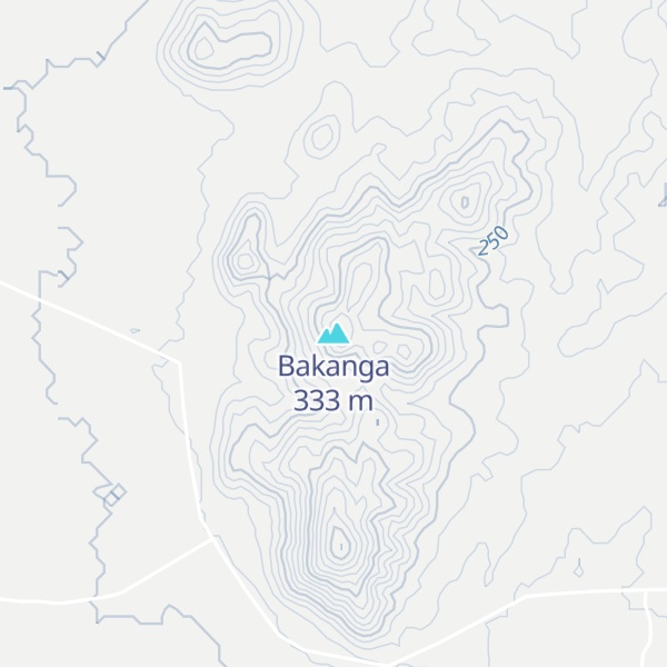 Map of Bakanga