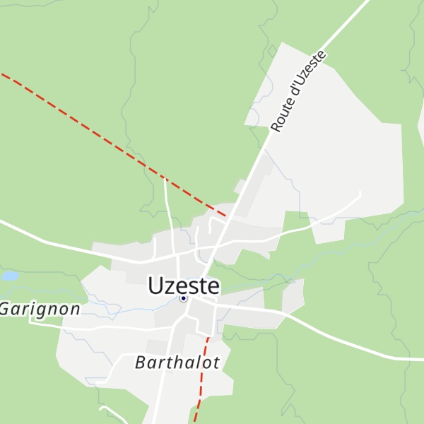 Map of Gîte de la Gare