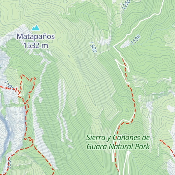 Map of Punta Sur