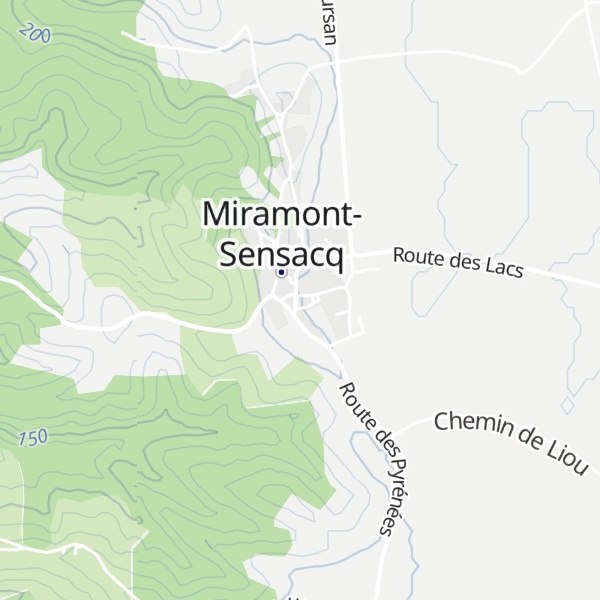 Map of Gîte communal