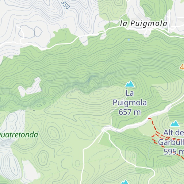 Map of El Picaio