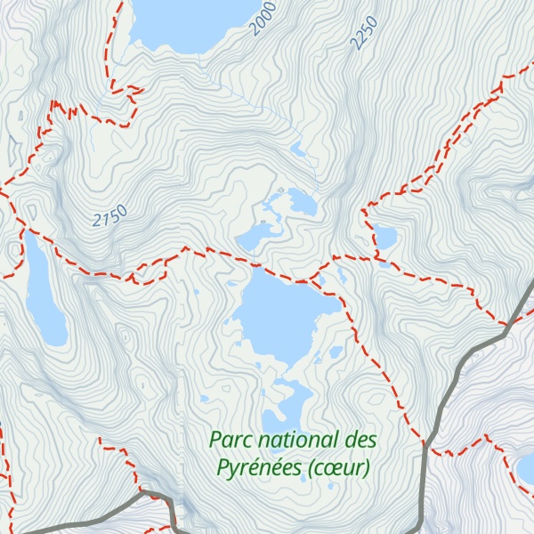 Map of Refuge d'Arrémoulit