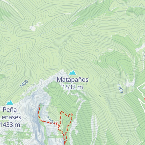 Map of Matapaños