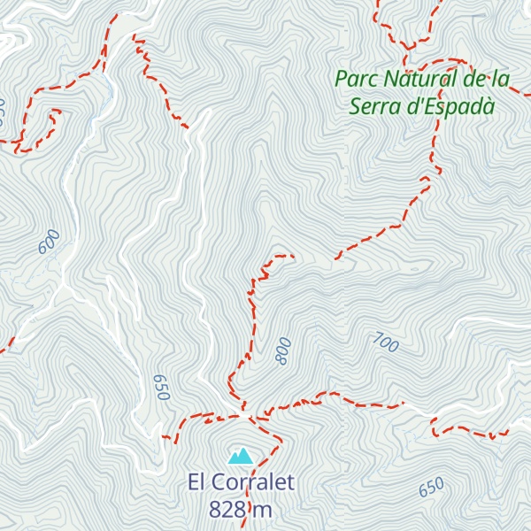 Map of Pic Batalla