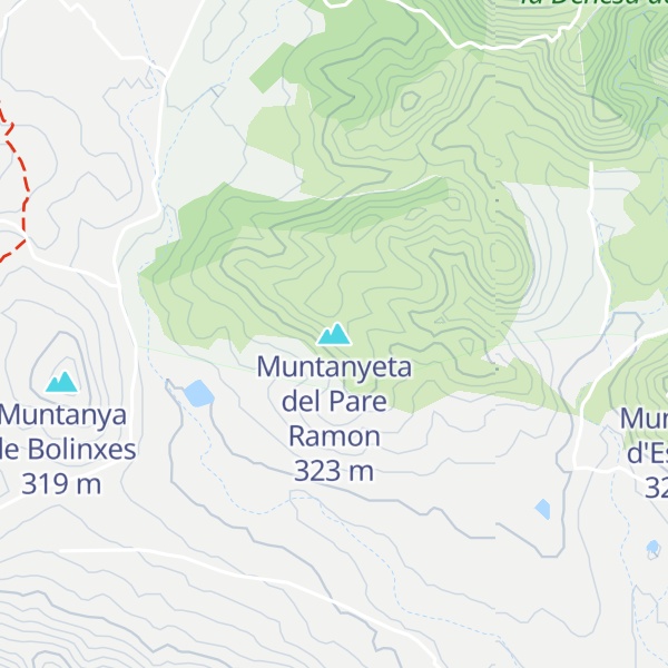 Map of Muntanyeta del Pare Ramon