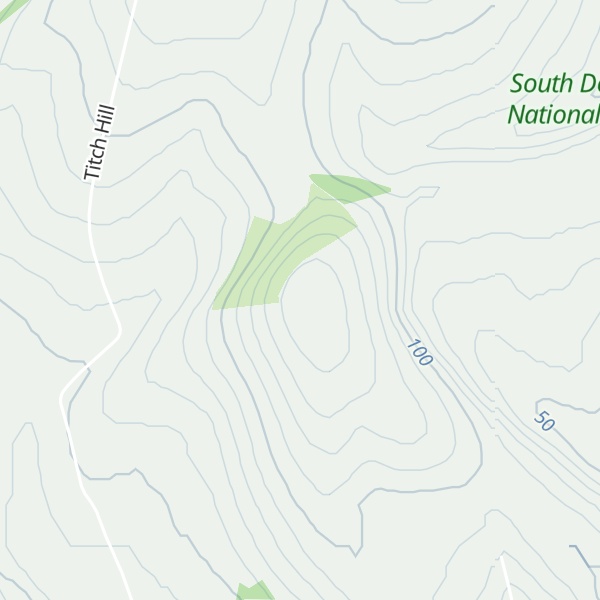 Map of Steep Down