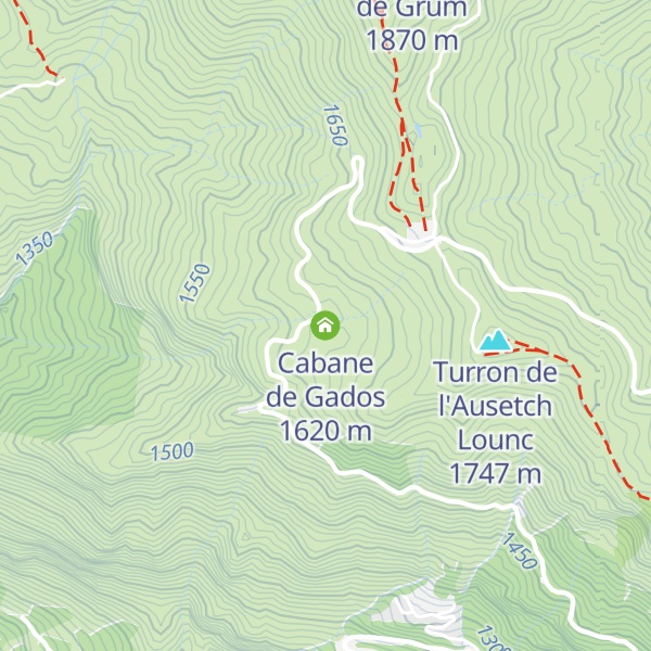 Map of Cabane de Gados