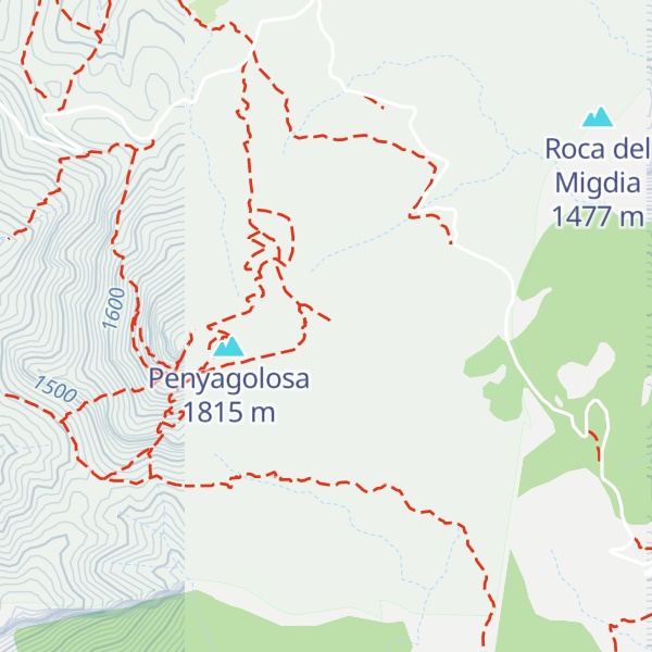 Map of Tossal de Fraga