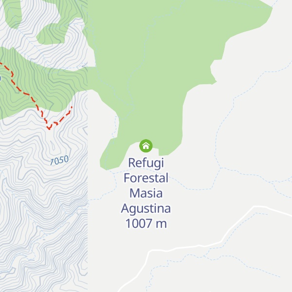 Map of Refugi Forestal Masia Agustina