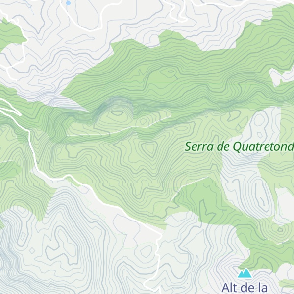 Map of Alt de l'Hedra