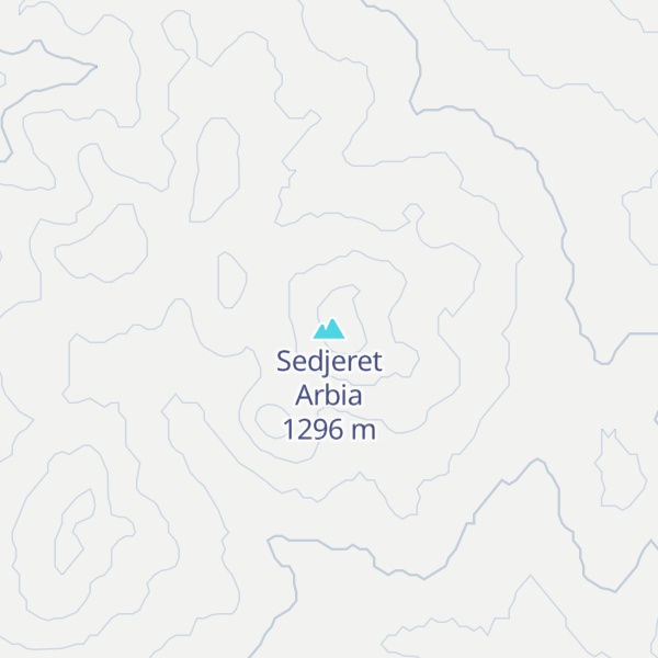 Map of Sedjeret Arbia