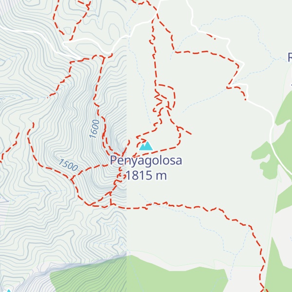Map of Penyagolosa