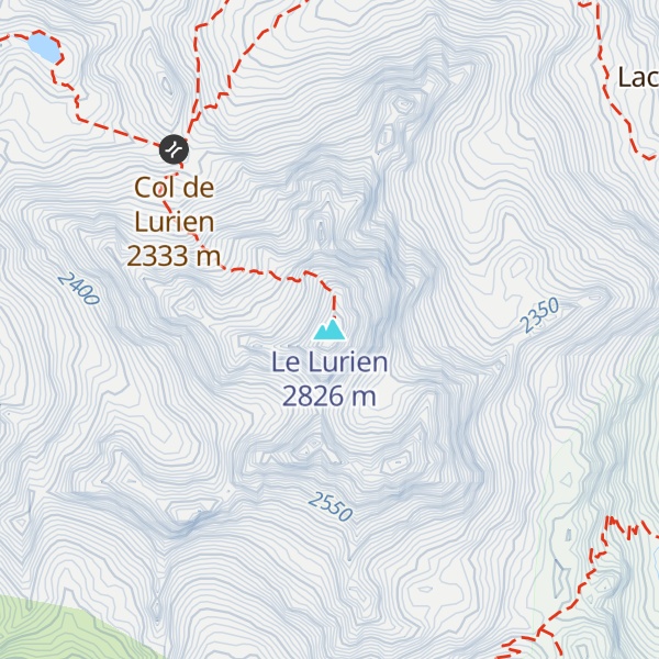 Map of Le Lurien