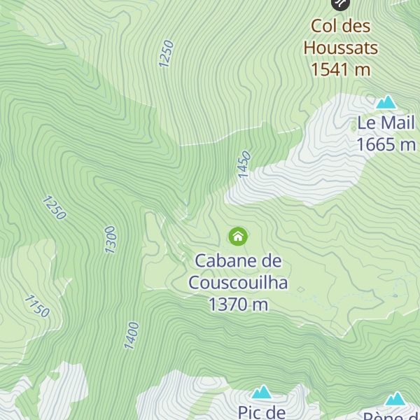 Map of Cabane de la Sebouille