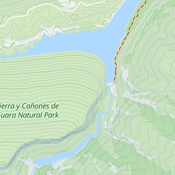 Map of Refugio de Belsué