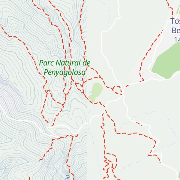 Map of Els Castellets