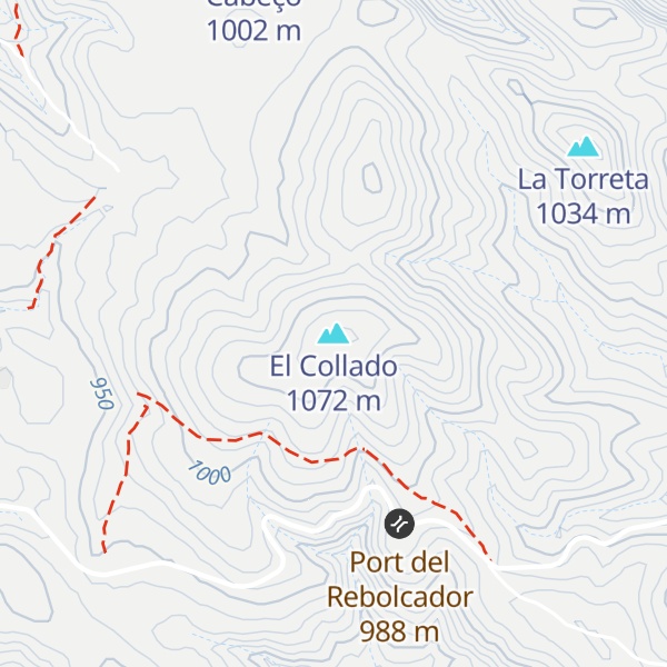 Map of El Collado