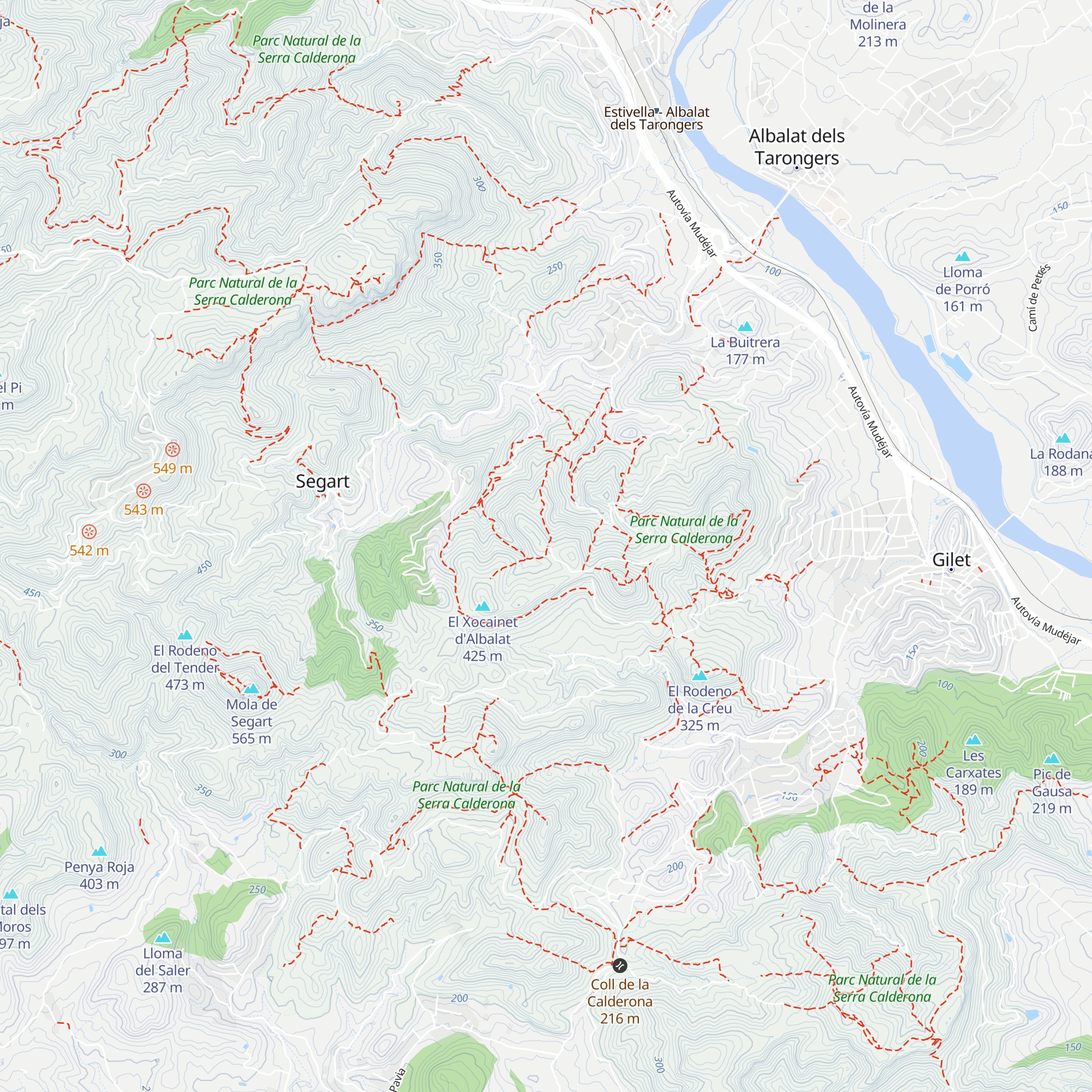 Refugi del Morró map