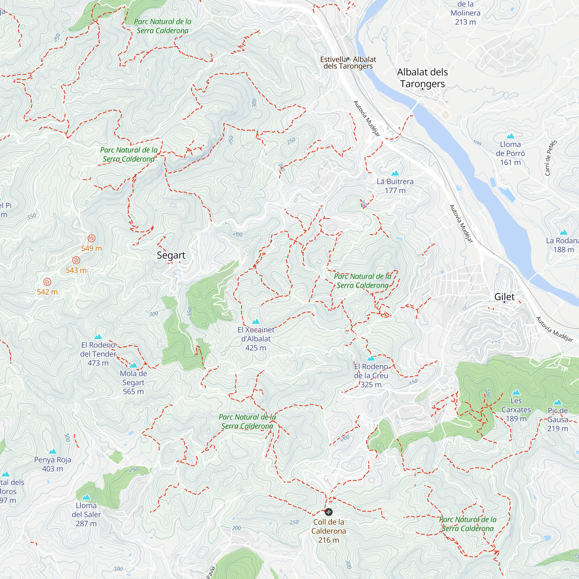 Refugi del Morró map