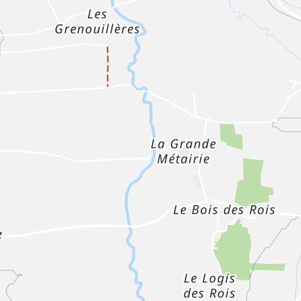 Map of Gîtes Communaux