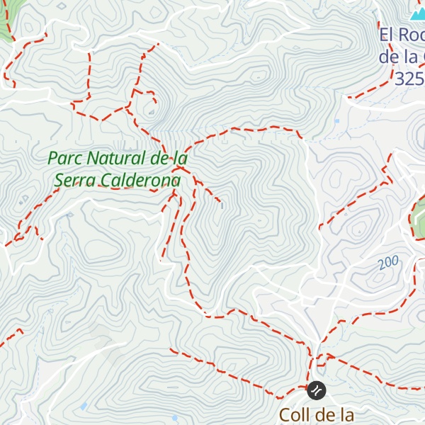 Map of Pic de l'Aigua Amarga