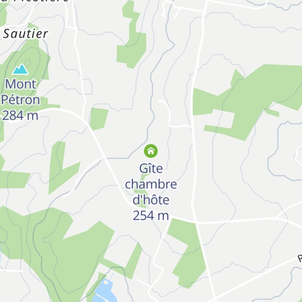Map of Gîte chambre d'hôte