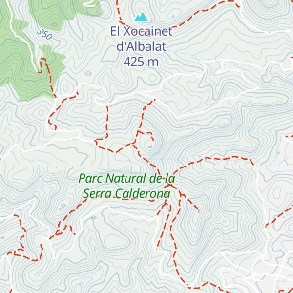 Map of Pic de l'Àguila