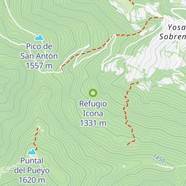 Map of Refugio Icona