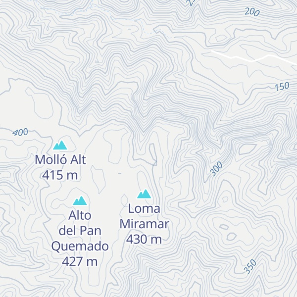 Map of Loma Peries