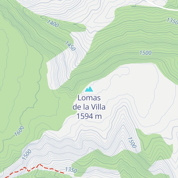 Map of Lomas de la Villa