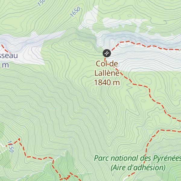 Map of Pic de Coos