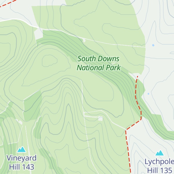 Map of Tenants Hill