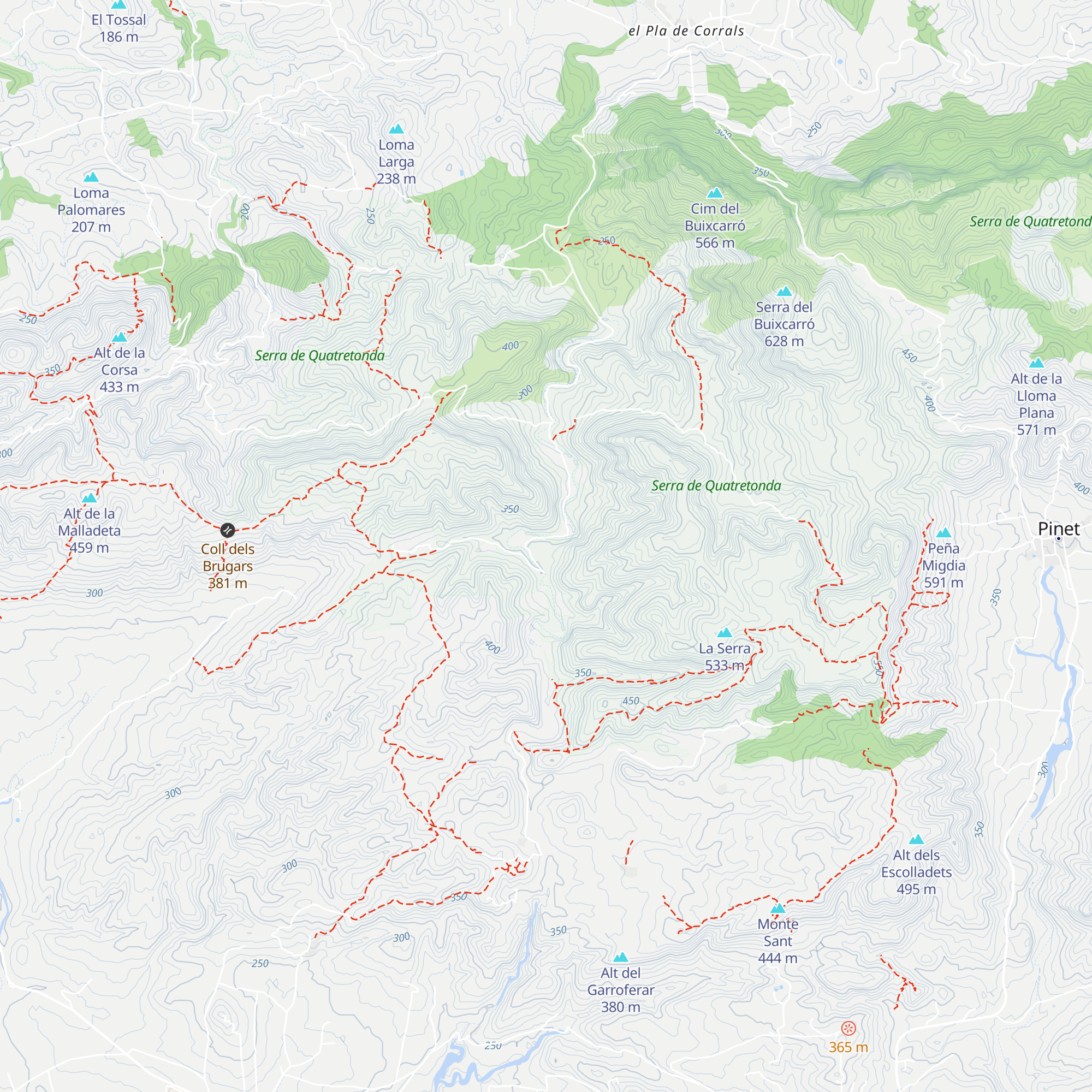 Refugio map