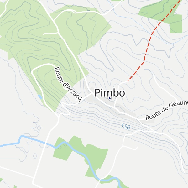 Map of Gîte Communal