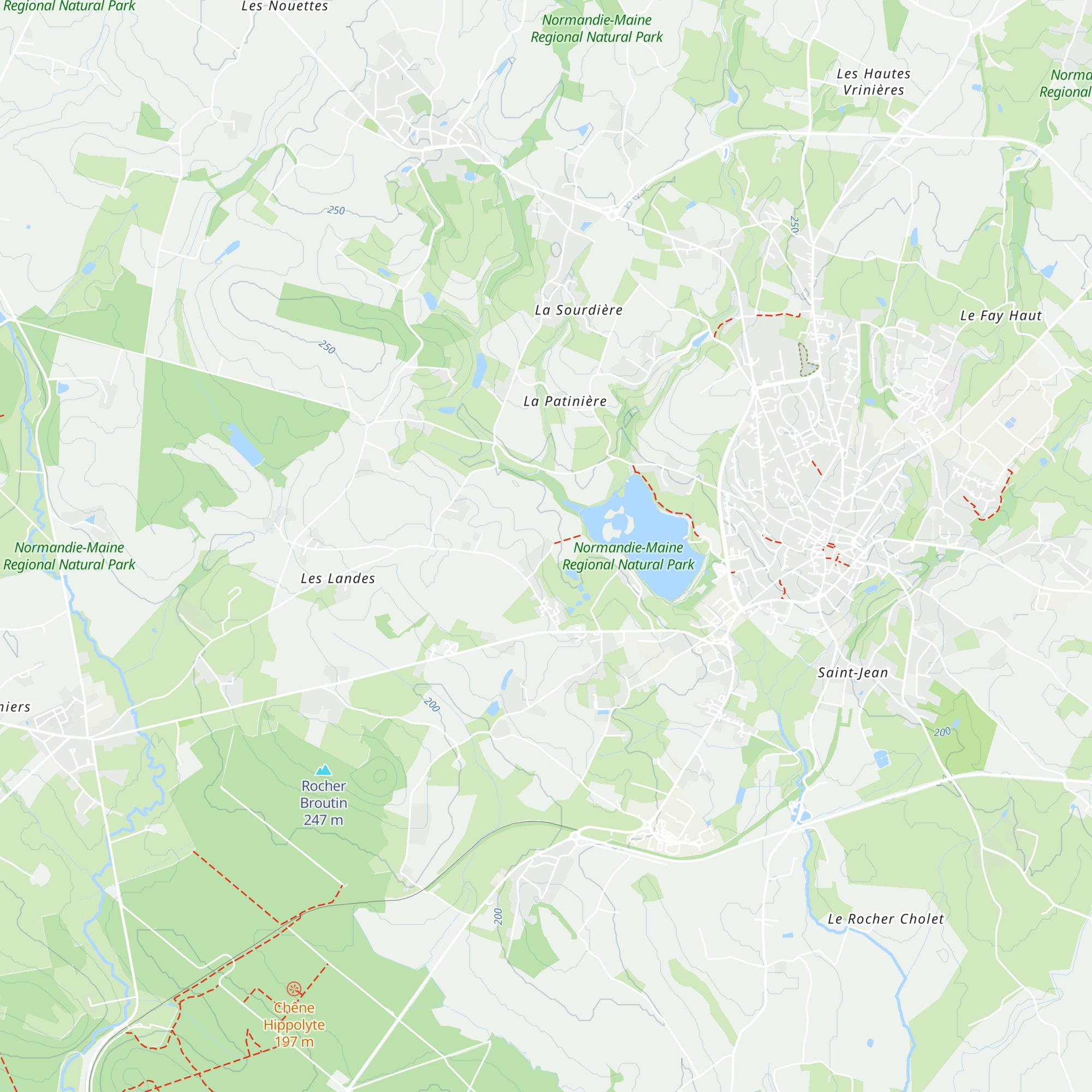 Gîte d'étape map