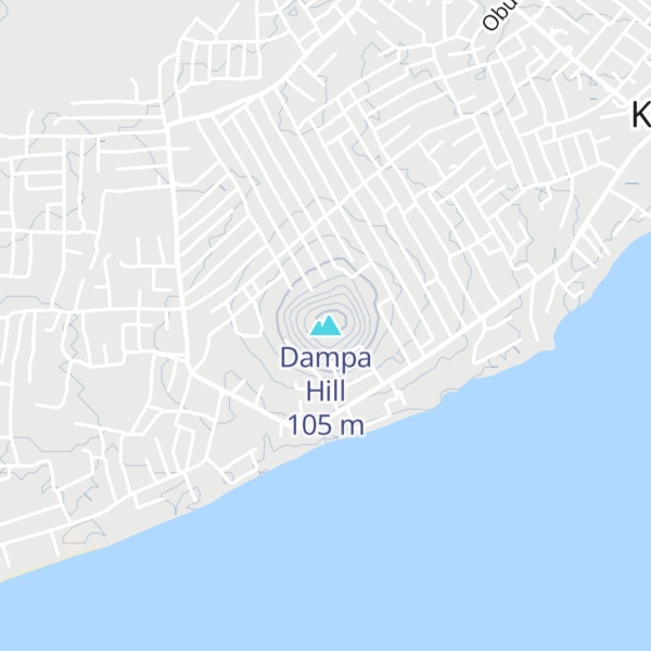 Map of Dampa Hill