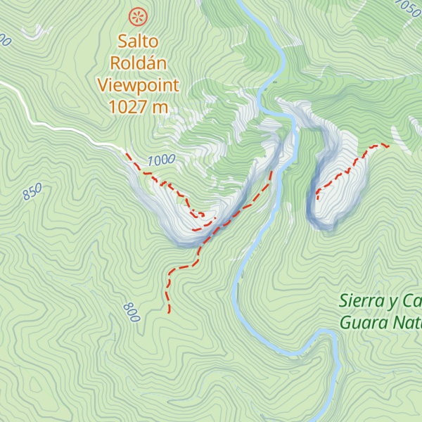 Map of Peña de San Miguel