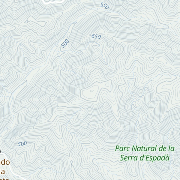 Map of Vidal