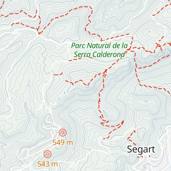 Map of Puntal de l'Abella