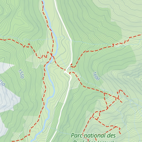 Map of Cabane du Caillou de Soques
