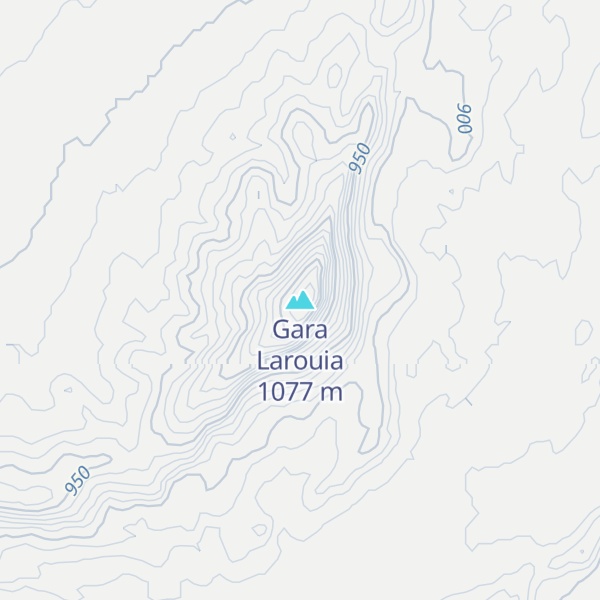 Map of Gara Larouia