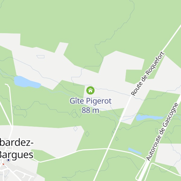 Map of Gîte Pigerot