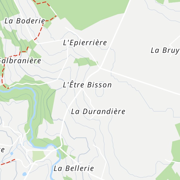 Map of Gîte chambre d'hôte