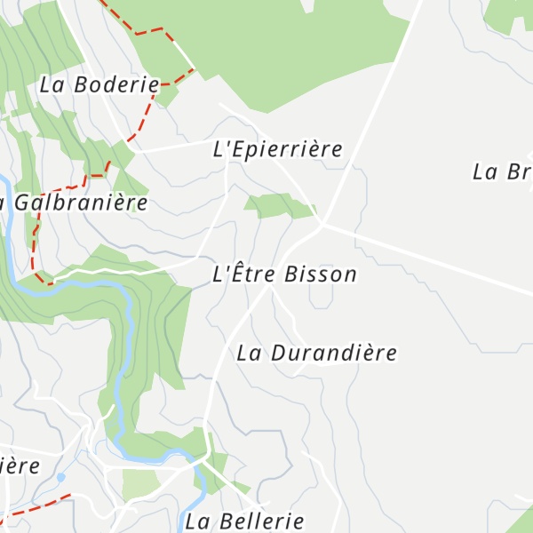 Map of Gîte chambre d'hôte