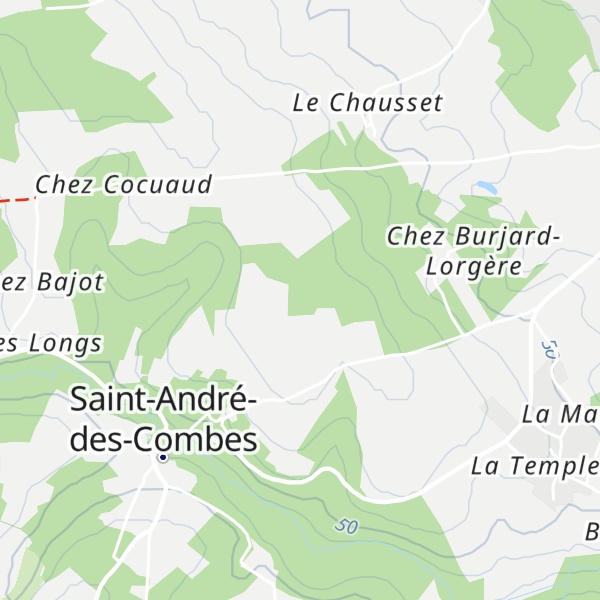 Map of Bel-Endroit