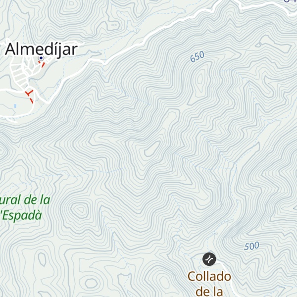 Map of La Dehesa