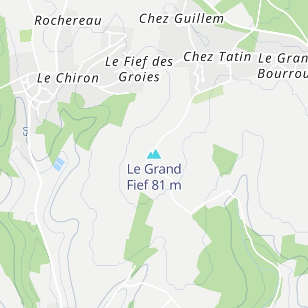Map of Le Grand Fief