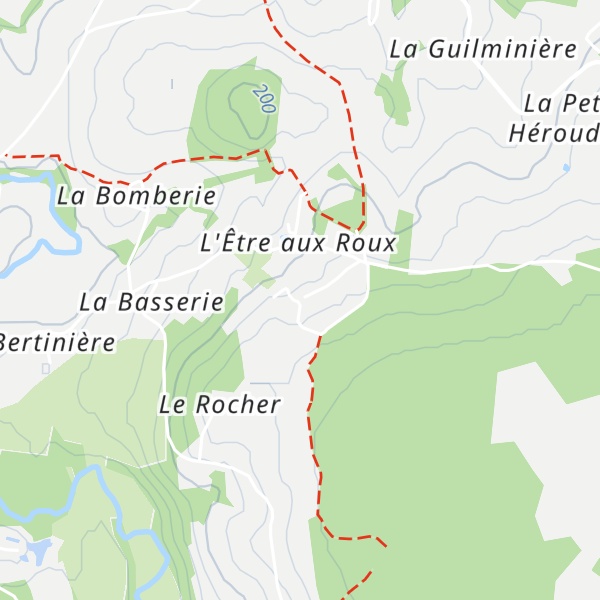 Map of Gîte chambre d'hôte
