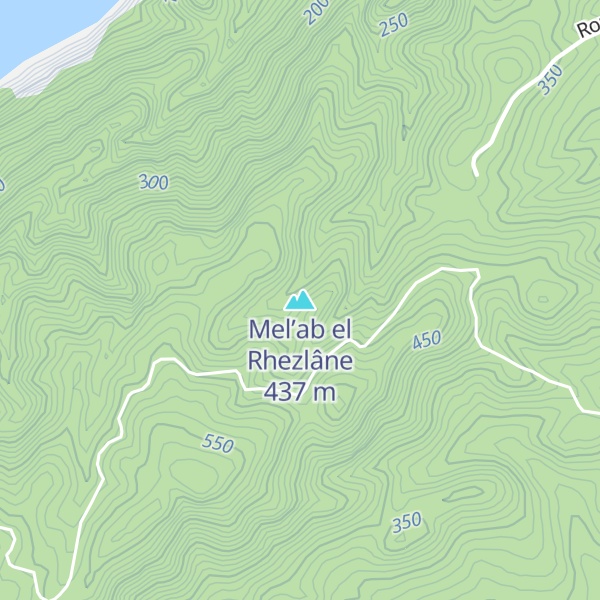 Map of Mel’ab el Rhezlâne
